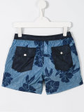 floral print swim shorts 