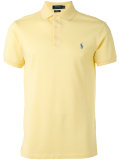 embroidered logo polo shirt 