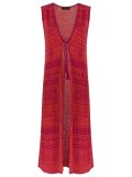 long knit waistcoat