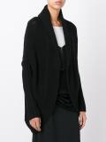 single button cardigan