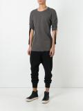 strap detail T-shirt