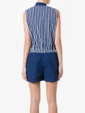 sleeveless zip playsuit 