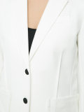 contrast collar blazer