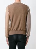 colour block sweater