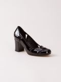 chunky heel pumps