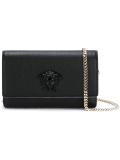 Medusa foldover shoulder bag