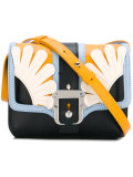 floral design shoulder bag
