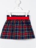 tartan mini skirt