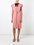 'Carie' puff sleeve dress