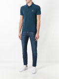 logo patch polo shirt