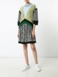 multiple prints shift dress