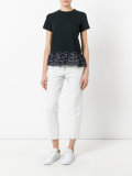 mini leopard lip 'Alex' T-shirt