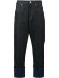 turn up hem jeans