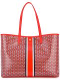 large chain print tote bag