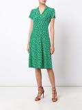 floral print V-neck dress