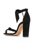 chunky heel knot sandals 