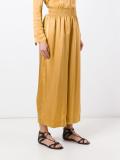 cropped wide-leg trousers