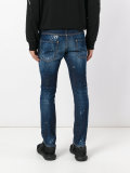 Skater paint splatter jeans