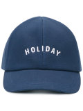 logo embroidered cap