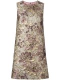 floral jacquard shift dress