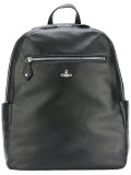 logo pin backpack 