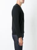 floral embroidery longsleeves T-shirt