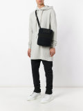 logo patch messenger bag