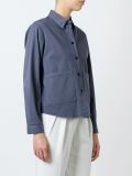 square pocket over-shirt jacket