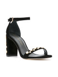 pearl embellished sandals 