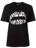 sequinned lips T-shirt
