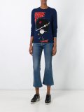 space intarsia jumper