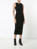 panelled midi dress