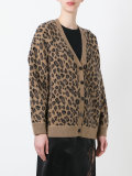 leopard print cardigan