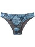 printed bikini briefs