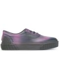 low-top spray paint sneakers