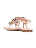 laser cut sandals 