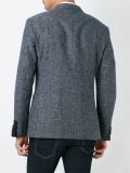 melange single breasted blazer