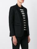 round cut fitted jacket