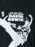 ‘David Bowie’印花T恤