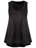 ruffled tank top