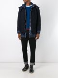 layered padded coat