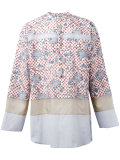floral dots shirt