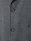 buttoned coat