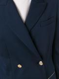 double-breasted blazer