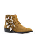 buckled boots