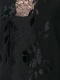 lace detailing knit blouse