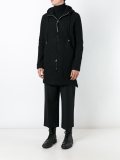 hooded short coat