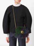fur shoulder bag 