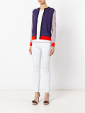geometric pattern cardigan