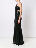 cut-out details gown 